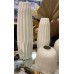 Vaso em Cerâmica Branco M Vaso em Cerâmica Branco M